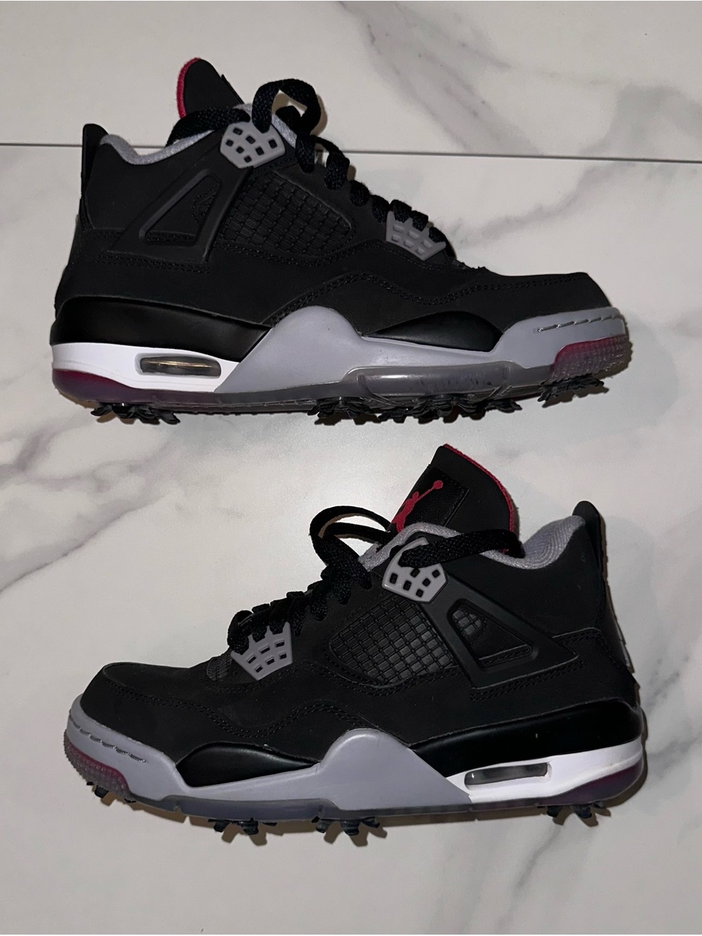 2021 Air Jordan 4 Golf Bred Size 5 Men’s / 6.5 Women’s